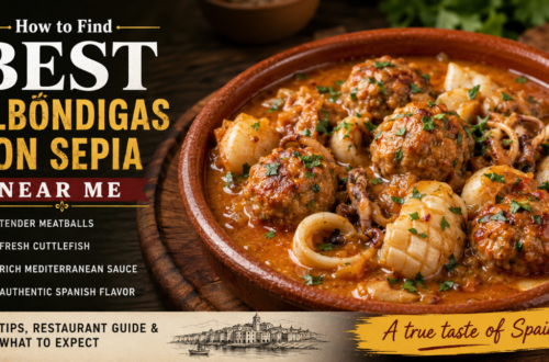 Best Albóndigas con Sepia Near Me